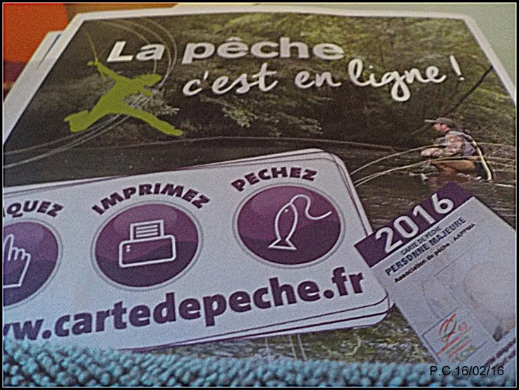 CARTE DE PECHE PIKASSA